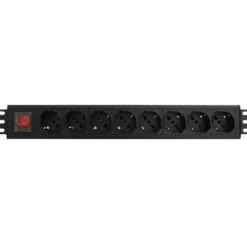 Regleta WP 19" 8 Tomas Protección/Interruptor
