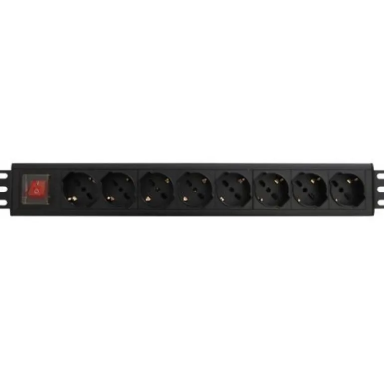 Regleta WP 19" 8 Tomas Protección/Interruptor