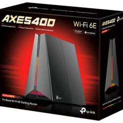 Router TP-Link Archer AXE75 RGB Wi-Fi AX5400 Tri Band 5 Puertos