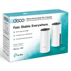Router TP-Link Deco M4 (2-Pack) Wi-Fi Mesh AC1200 (2-Pack)