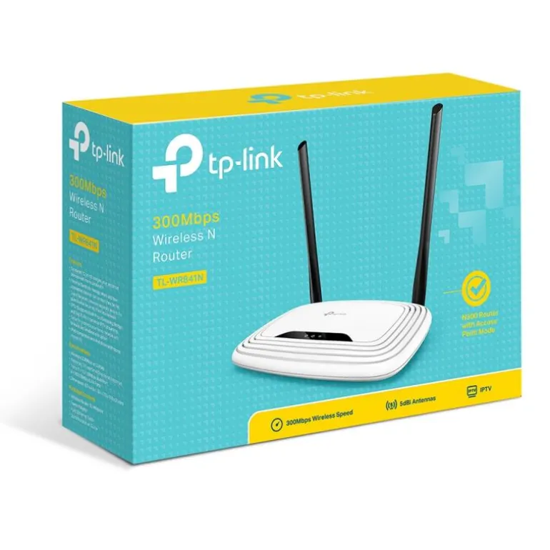 Router TP-Link TL-WR841N Inalámbrico N a 300 Mbps