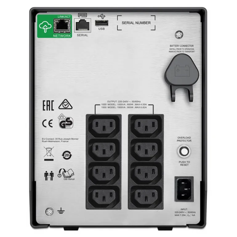 SAI APC Smart-UPS C 1000VA 230V 600W