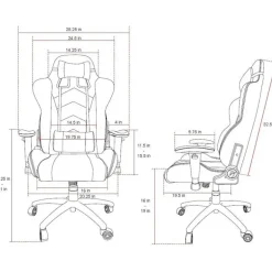 Silla Gaming Arozzi Inzio Fabric Azul