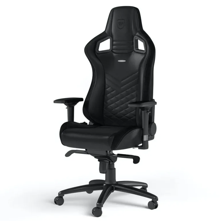 Silla Gaming Noblechairs Epic PU Cuero Negro Dorado