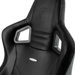 Silla Gaming Noblechairs Epic PU Cuero Negro Dorado