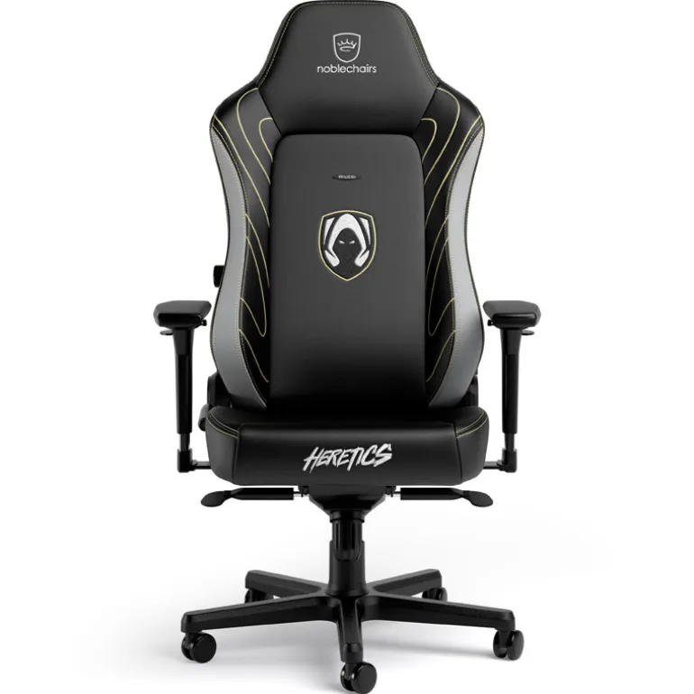Silla Noblechairs HERO Gaming Team Heretics Edition Negro/Gris