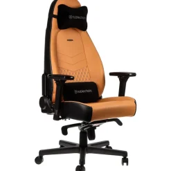 Silla  Noblechairs ICON Gaming Real Leather Marrón/Negro