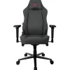 Silla Oficina Arozzi Primo Woven Fabric Logo Rojo