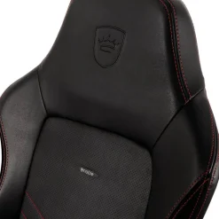 Silla Oficina Noblechairs Hero PU Cuero Negro Rojo