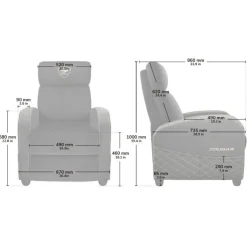 Sillón Gaming Cougar Ranger Elite Jet Gris