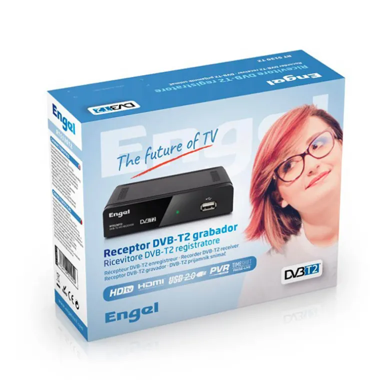 Sincronizador TDT Engel RT5130T2 DVB-T2 FHD