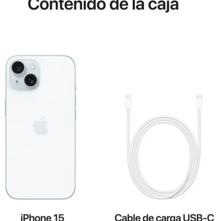 Smartphone/Móvil Apple iPhone 15 6.1" 6GB 512GB 5G Azul
