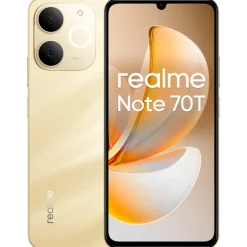 Smartphone/Móvil Realme Note 70T 6.7" 4GB 256GB 4G Dorado