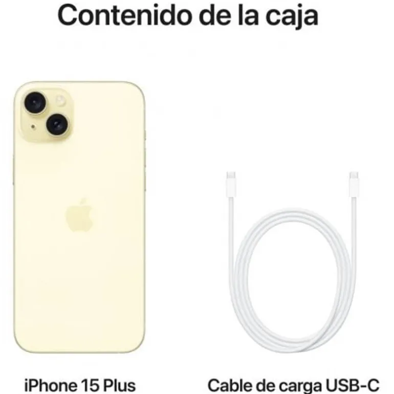 Smartphone/Móvil Apple iPhone 15 Plus 6.7" 6GB 256GB 5G Amarillo