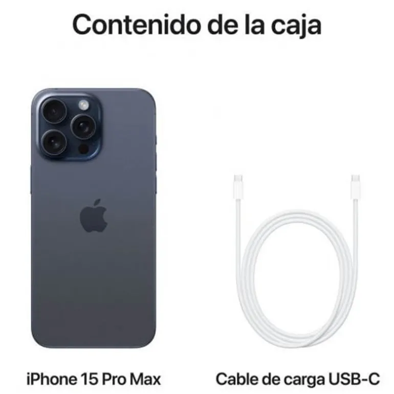 Smartphone/Móvil Apple iPhone 15 Pro Max 6.7" 8GB 256GB 5G Azul