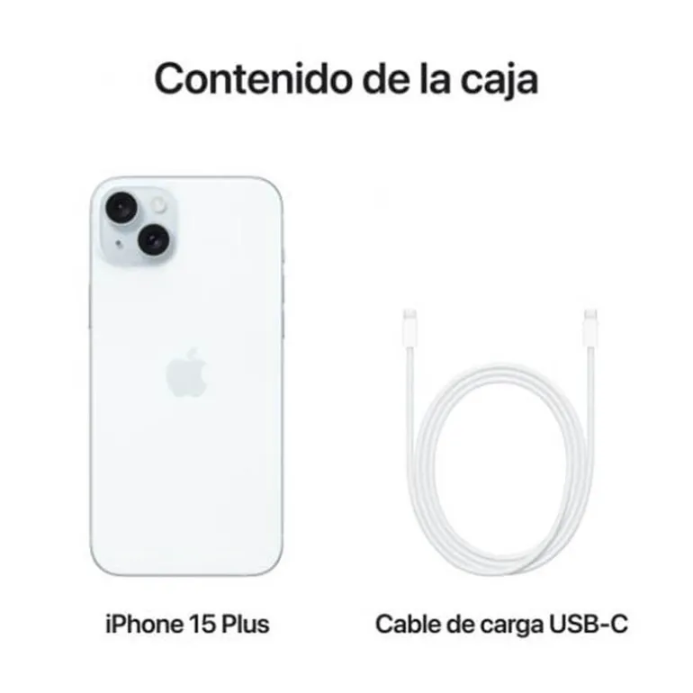 Smartphone/Móvil Apple iPhone 15 Plus 6.7" 6GB 512GB 5G Negro