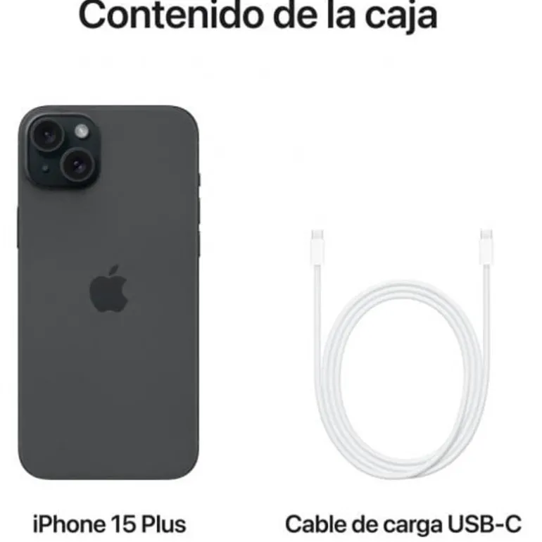 Smartphone/Móvil Apple iPhone 15 Plus 6.7" 6GB 128GB 5G Negro