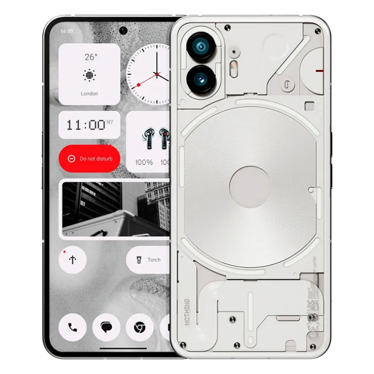 Smartphone/Móvil Nothing Phone 2 6.7" 12GB 256GB 5G Blanco