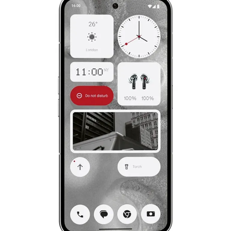 Smartphone/Móvil Nothing Phone 2 6.7" 12GB 256GB 5G Blanco