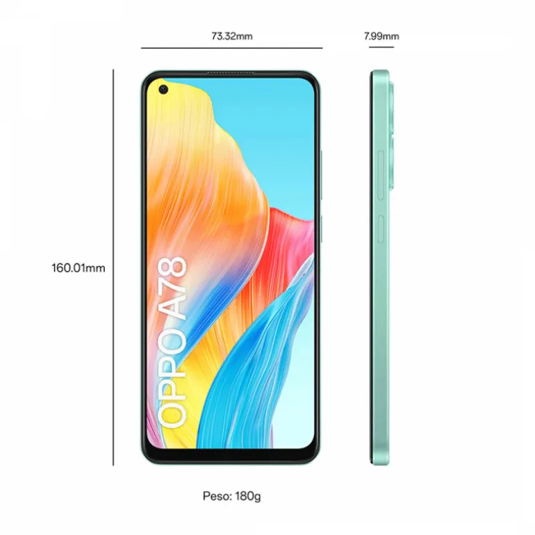 Smartphone/Móvil Oppo A78 6.43" 8GB 128GB 4G Verde