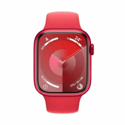 Smartwatch Apple Watch Series 9 45mm Caja Aluminio Rojo Correa Deportiva (PRODUCT) RED M/L