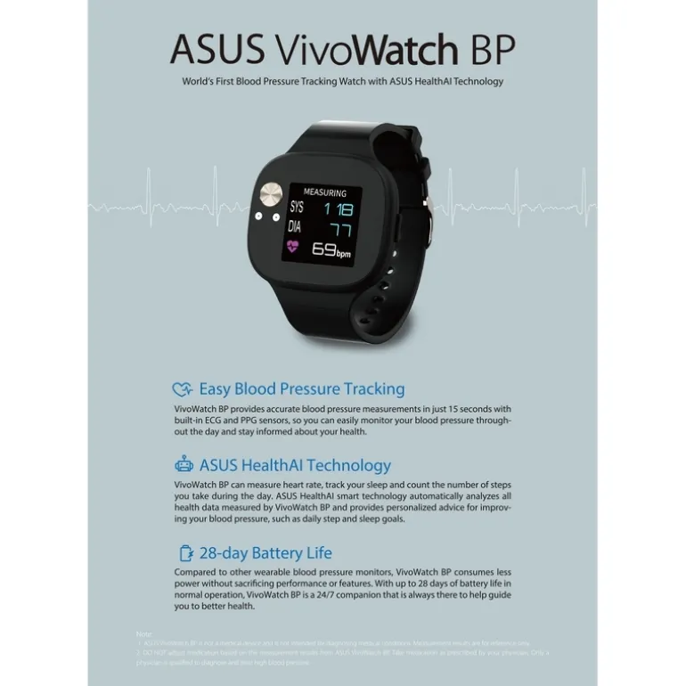 Smartwatch Asus VivoWatch BP HC-A04
