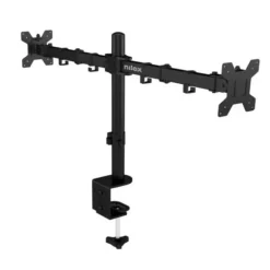 Soporte Monitor Nilox Brazo 2 Monitores Hasta 32" Blanco