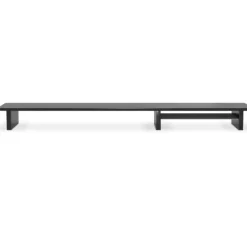 Soporte Monitor Phoenix Harmony Elevador Madera Negro