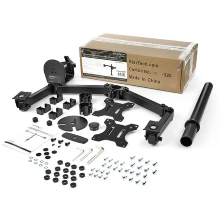 StarTech Brazo Soporte Para Dos Monitores Articulado Para Pantallas VESA 32" - Soporte Monitor