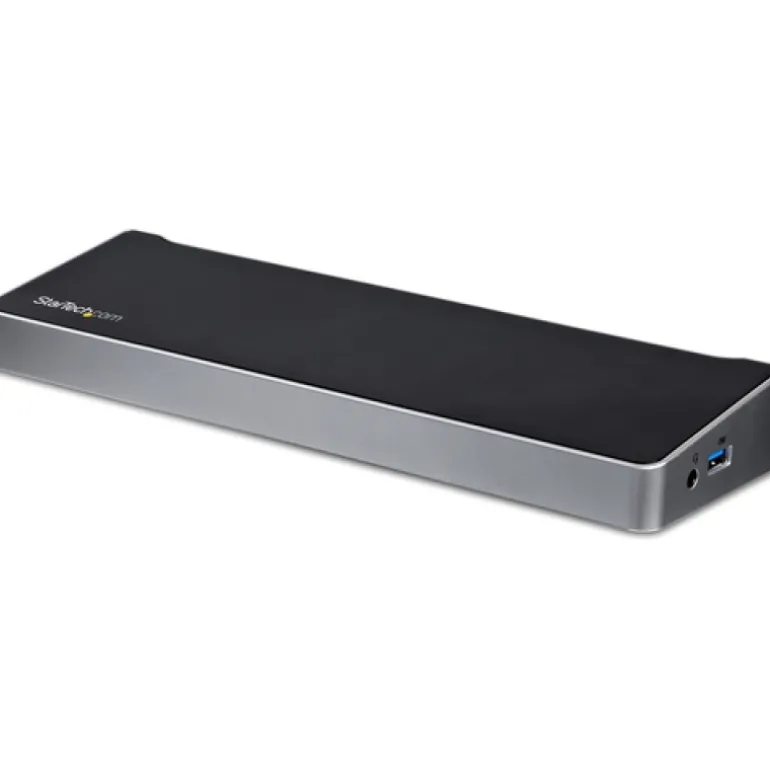 Startech USB-C Para Tres Monitores 4K Con 5x Puertos USB 3.0 - Dock Station