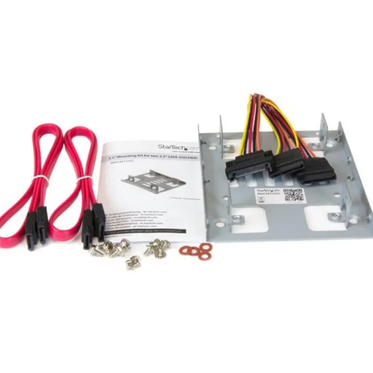 Startech Adaptador Bandeja Montaje 2 Uds. SSD De 2.5" a 3.5" - Adaptador Bandeja