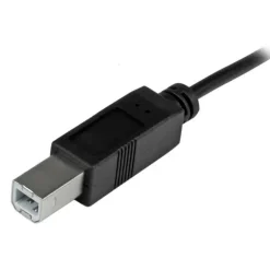 Startech Adaptador USB Type-C a USB-B Negro - Adaptador