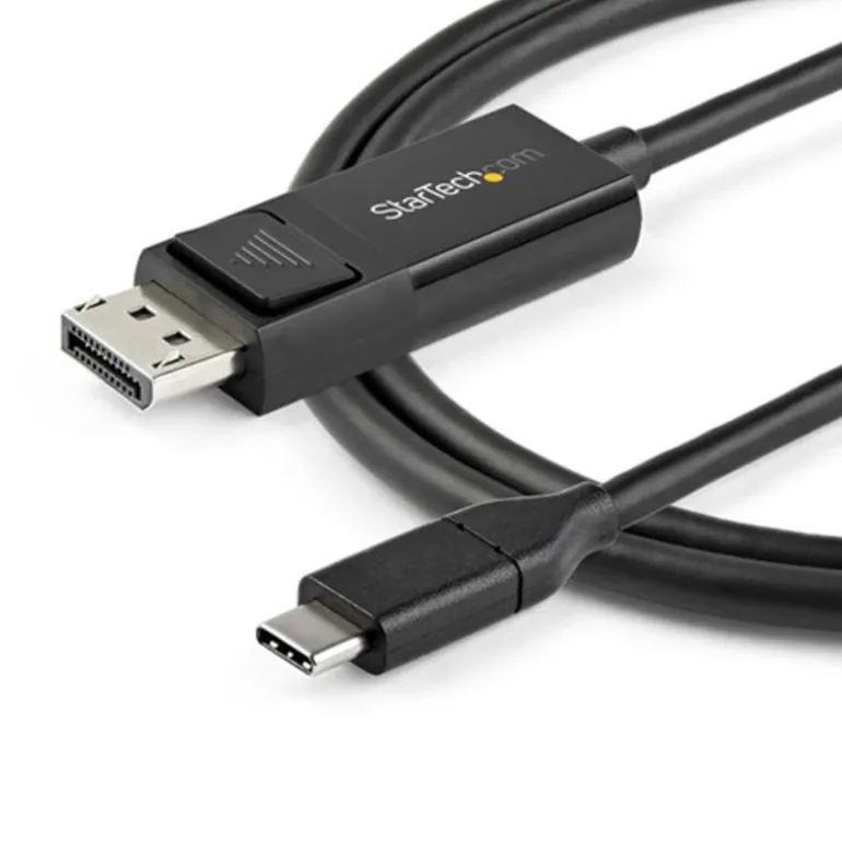 StarTech Adaptador Vídeo Bidireccional USB-C a DisplayPort 1.2 4K 60Hz 1m - Cable