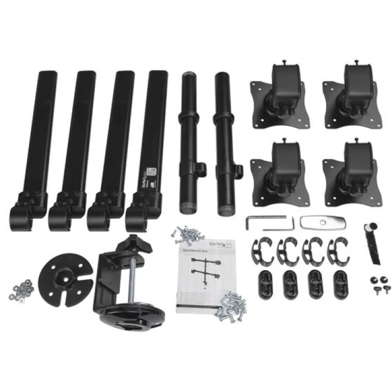 Startech Brazo Escritorio Articulado Soporte 4 Monitores - Soporte