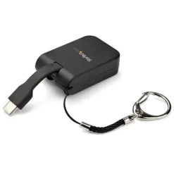 StarTech.com Adaptador Portátil USB-C a VGA Con Llavero - Adaptador