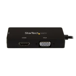 StarTech.com Adaptador USB-C Vídeo Multipuertos 3 en1 4K 30Hz鈥€疦egro - Adaptador