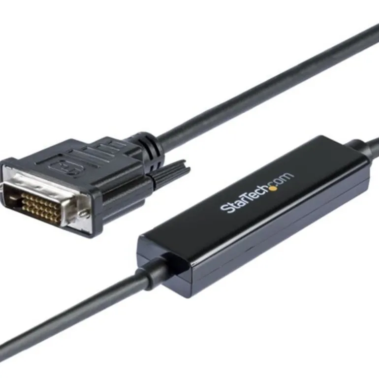 StarTech.com Cable USB-C a DVI 1920 x 1200 2m Negro - Adaptador