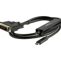 StarTech.com Cable USB-C a DVI 1920 x 1200 1m Negro - Adaptador