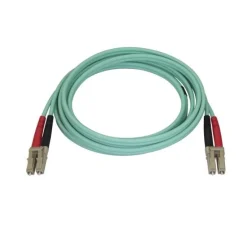 Startech Fibra Óptica Dúplex Multimodo OM4 de 100Gb 2m - Cable Fibra Óptica