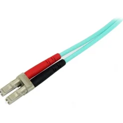 Startech Fibra Óptica Dúplex Multimodo OM4 de 100Gb 2m - Cable Fibra Óptica