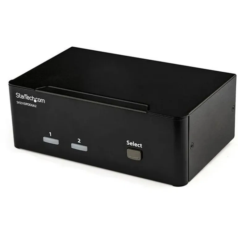 Switch KVM Switch Conmutador KVM de 2 Puertos DisplayPort 4K 60Hz