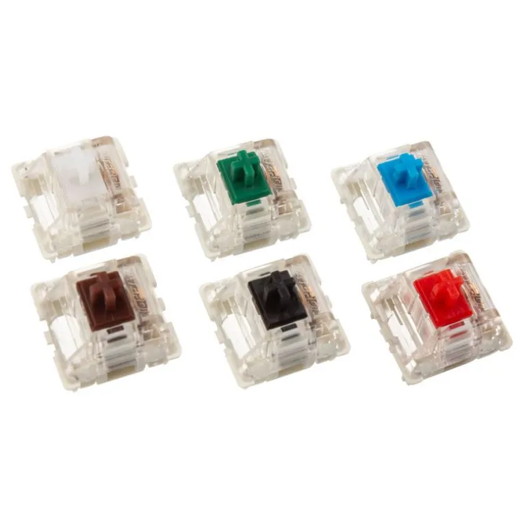 Switch Mecánico Glorious PC Gaming Race Pack 120 Switches Gateron MX Green