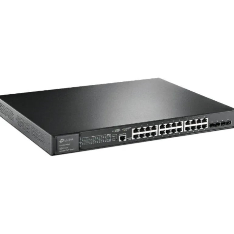 Switch TP-Link TL-SG3428XMP L2 + 24 Puertos PoE+Gigabit +4 Puertos 10GE SFP+
