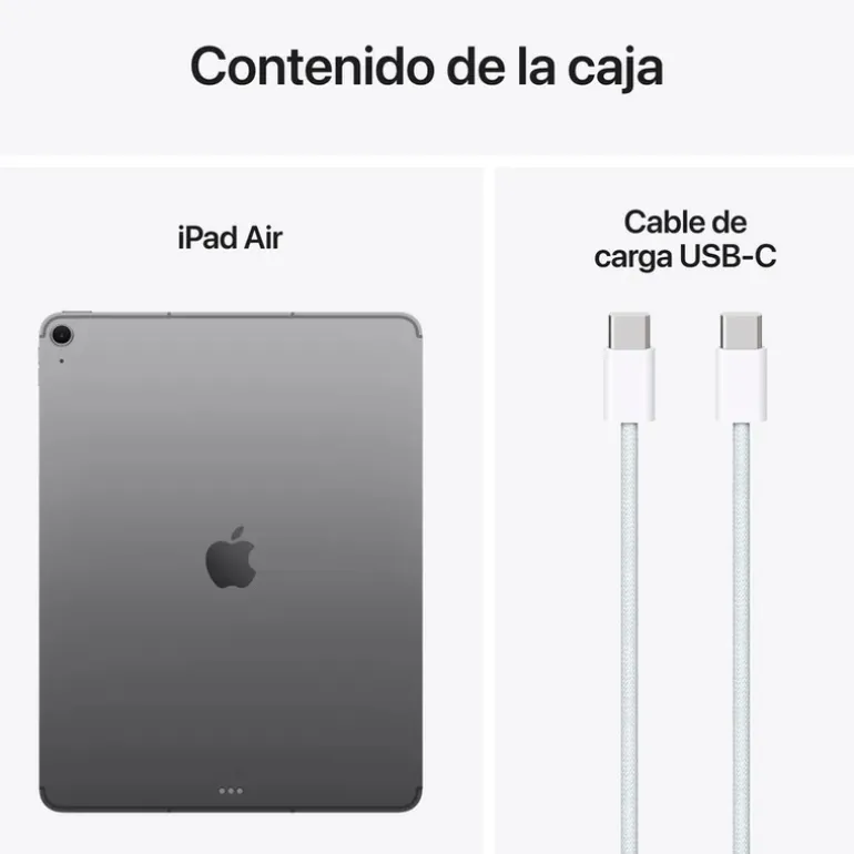 Tablet Apple iPad Air 2024 3 Gen 13" M3 8GB 128GB Wi-Fi + Cell Gris Espacial