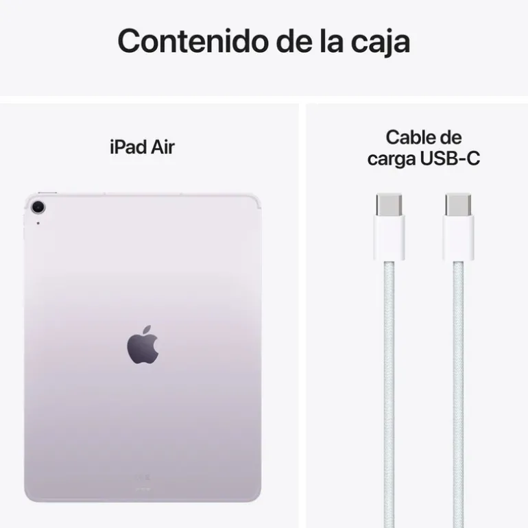 Tablet Apple iPad Air 2024 3 Gen 13" M3 8GB 128GB Wi-Fi + Cell Púrpura