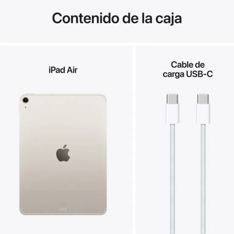 Tablet Apple iPad Air 2025 11" M3 8GB 128GB Wi-Fi + Cell Blanco