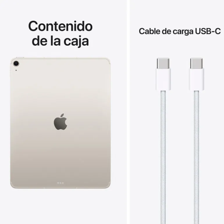 Tablet Apple iPad Air 2026 13" M4 12GB 256GB Wi-Fi + Cell Blanco Estrella