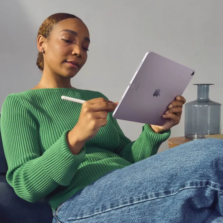 Tablet Apple iPad Air 2024 Wi-Fi + Cellular 13" M2 8GB 128GB Púrpura iPadOS