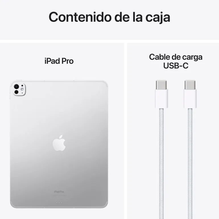 Tablet Apple iPad Pro 2024 13" M4 16GB 2TB Wi-Fi + Cellular Plata