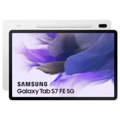 Tablet Samsung Galaxy Tab S7 FE 5G 12.4" 6GB 128GB Plata Android